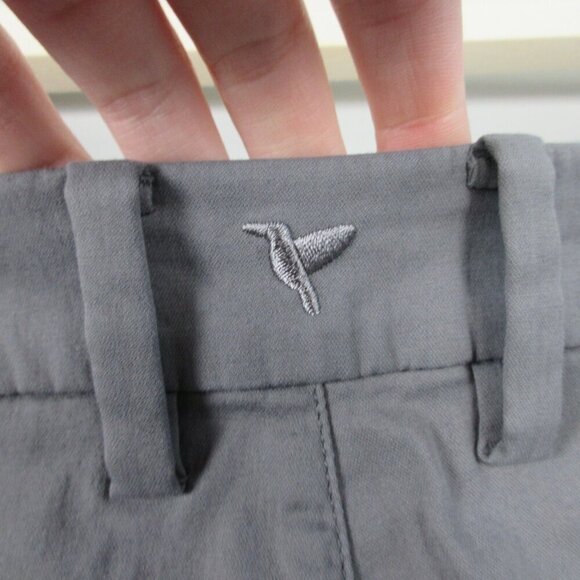 Birddogs Men's Pants 34X30 Grey For Your Boomstick Cotton Chino Performance 416 - Picture 4 of 11